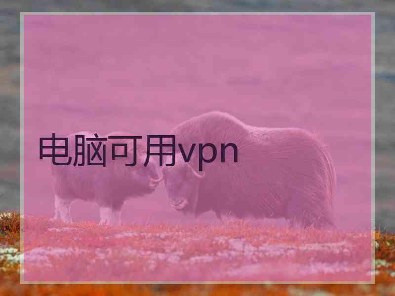 电脑可用vpn
