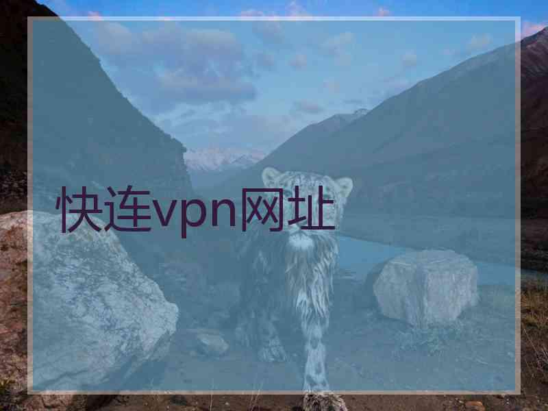 快连vpn网址
