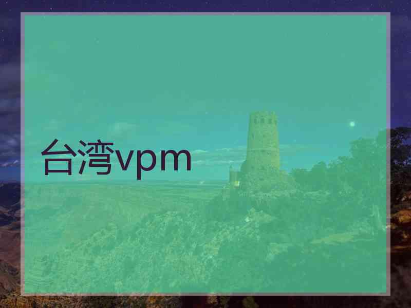 台湾vpm