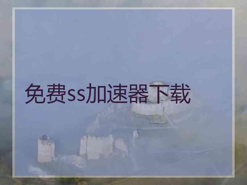 免费ss加速器下载