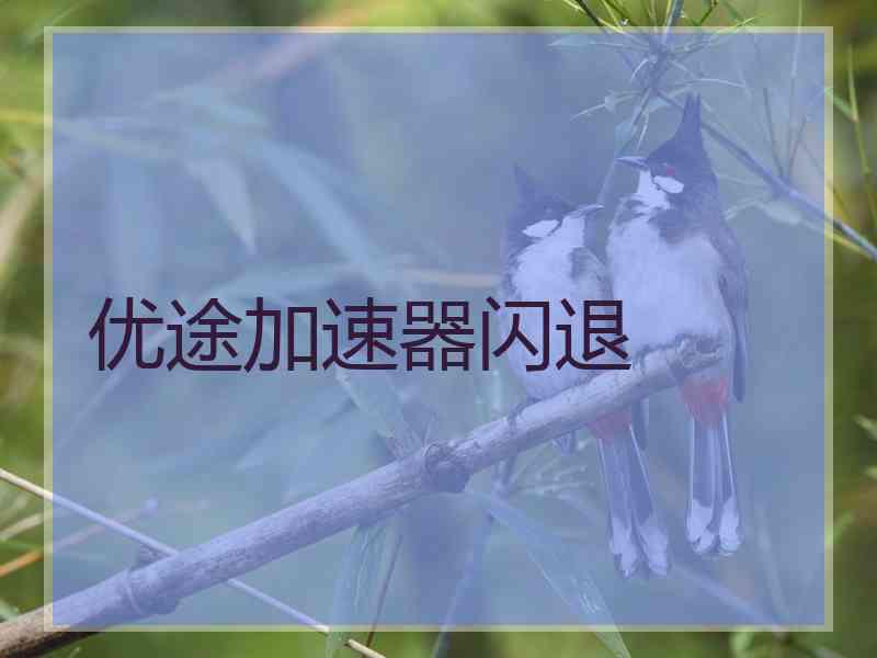 优途加速器闪退