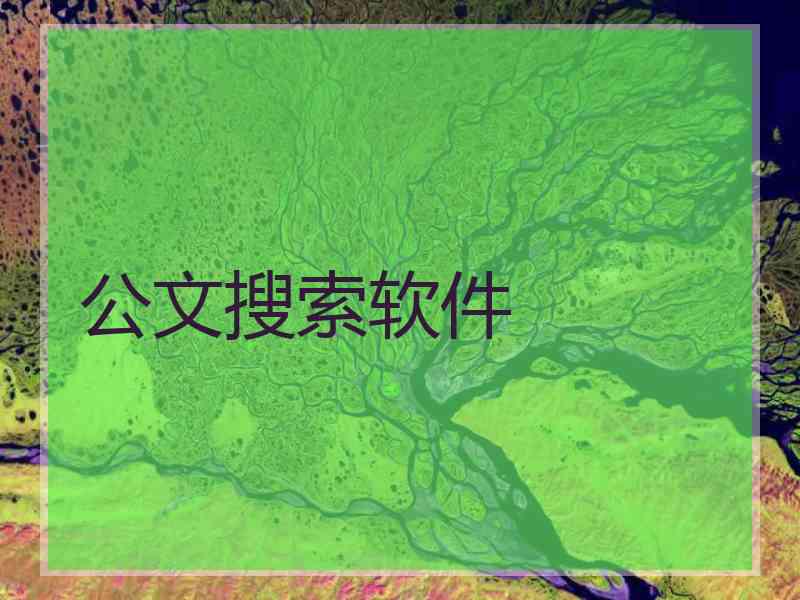 公文搜索软件