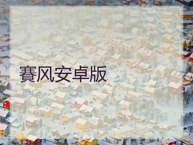 賽风安卓版