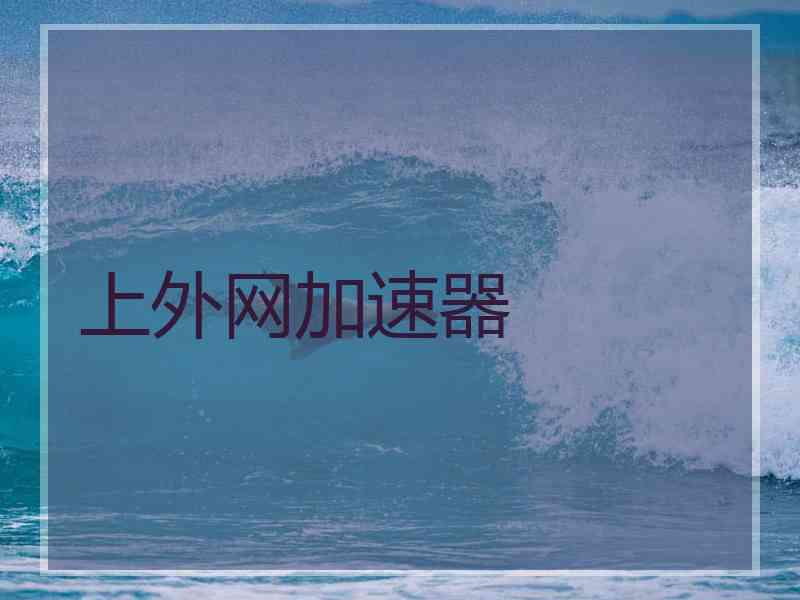 上外网加速器