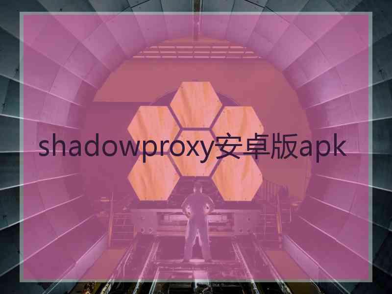 shadowproxy安卓版apk