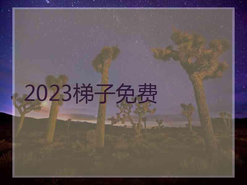 2023梯子免费