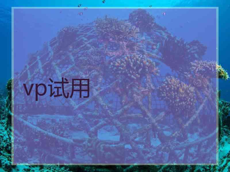 vp试用