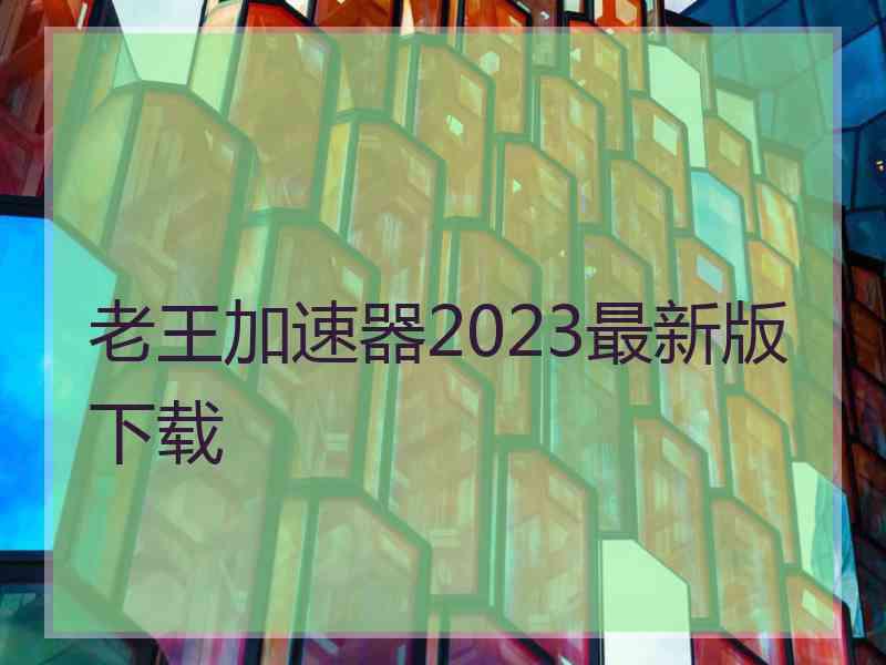 老王加速器2023最新版下载