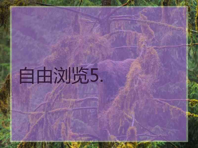 自由浏览5.