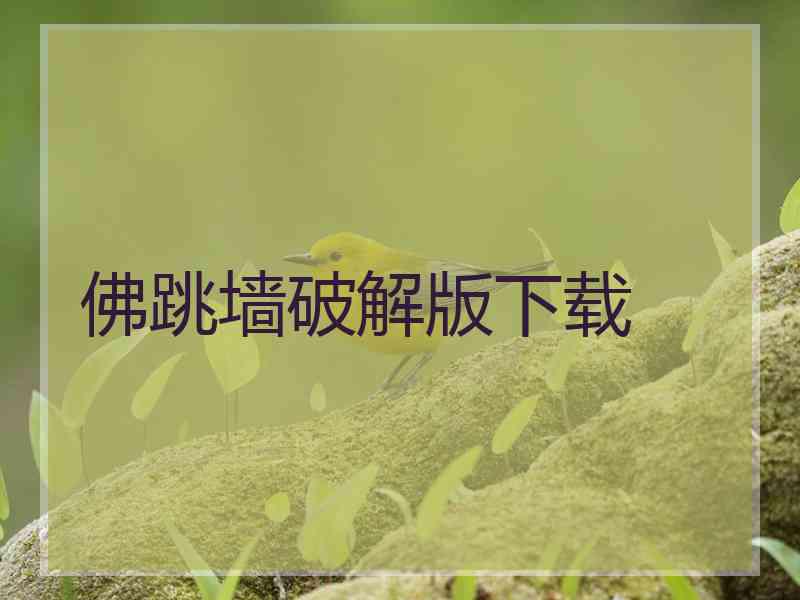 佛跳墙破解版下载