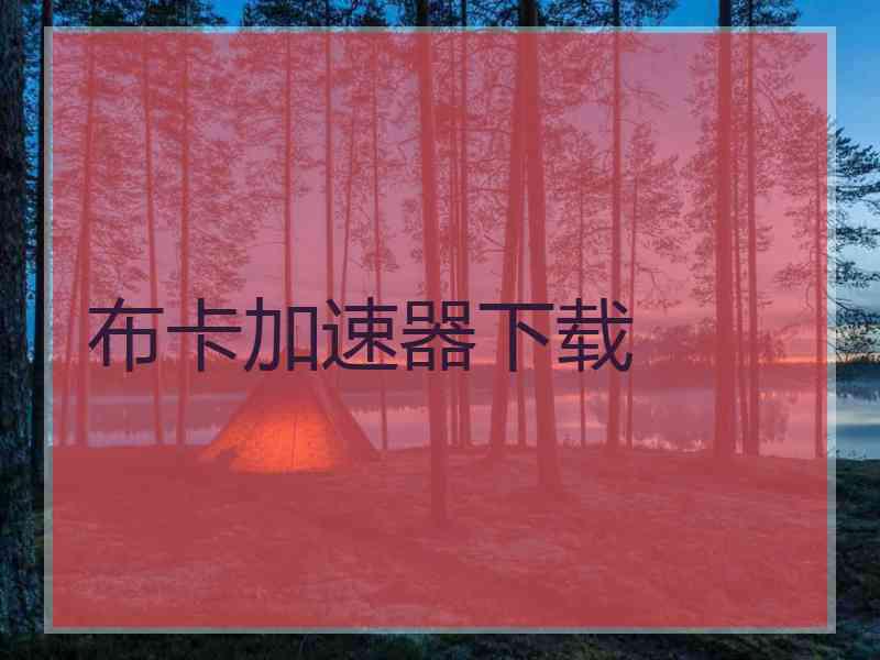 布卡加速器下载
