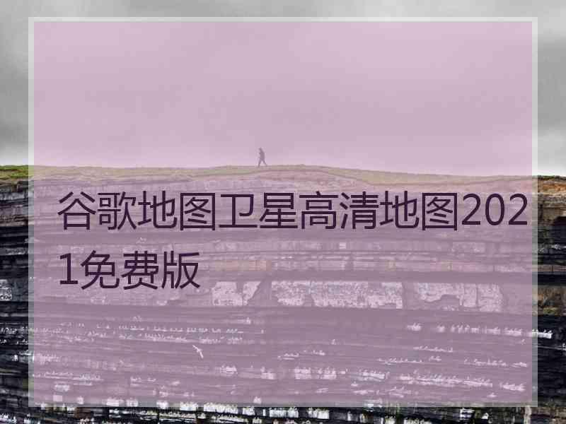 谷歌地图卫星高清地图2021免费版