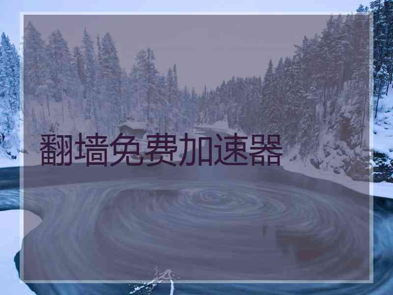 翻墙免费加速器