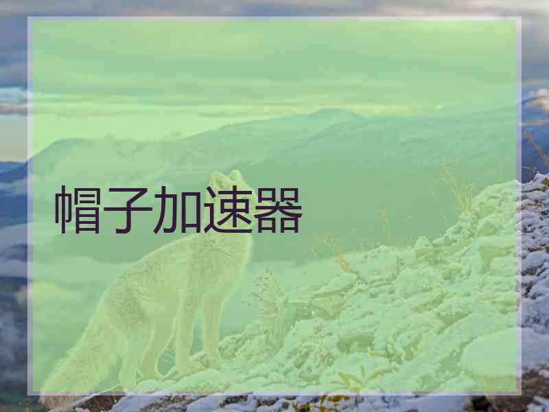 帽子加速器