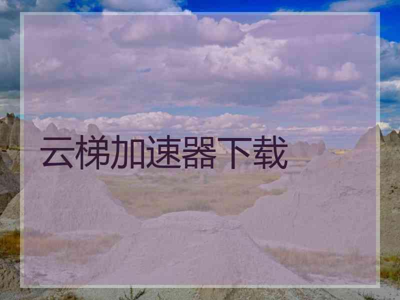 云梯加速器下载