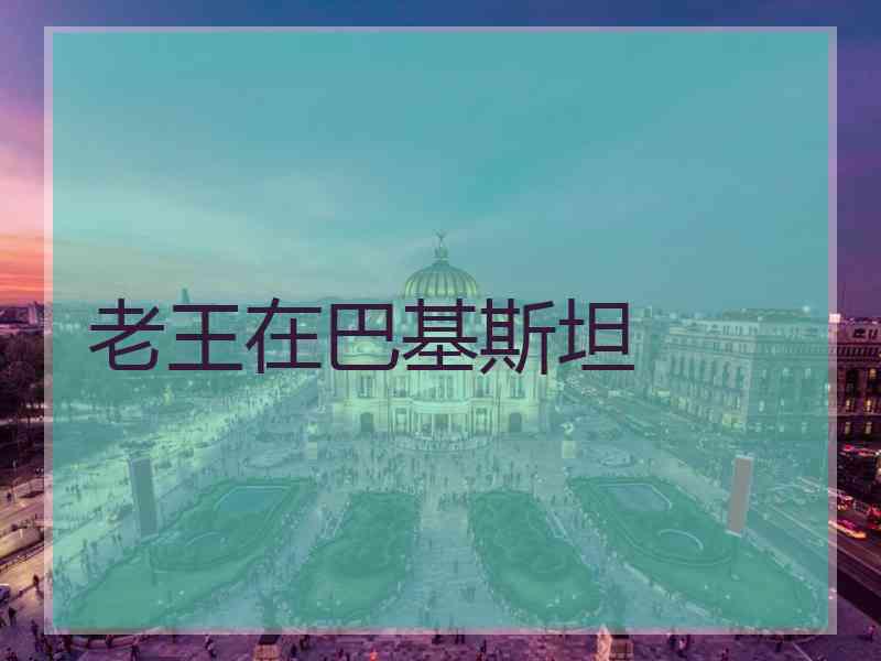 老王在巴基斯坦