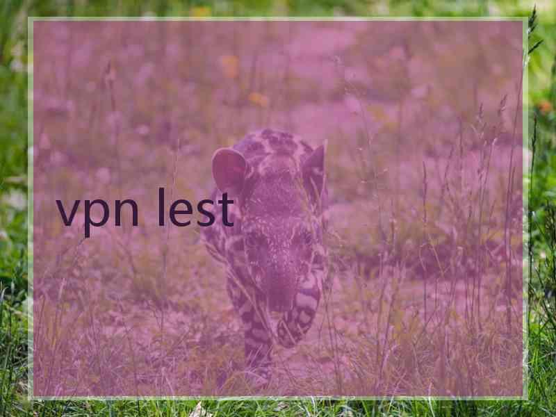 vpn lest