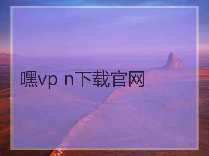 嘿vp n下载官网
