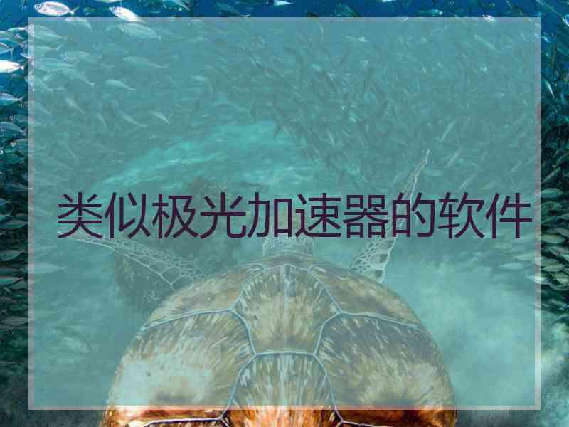 类似极光加速器的软件