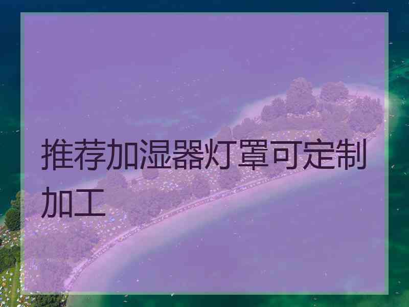 推荐加湿器灯罩可定制加工