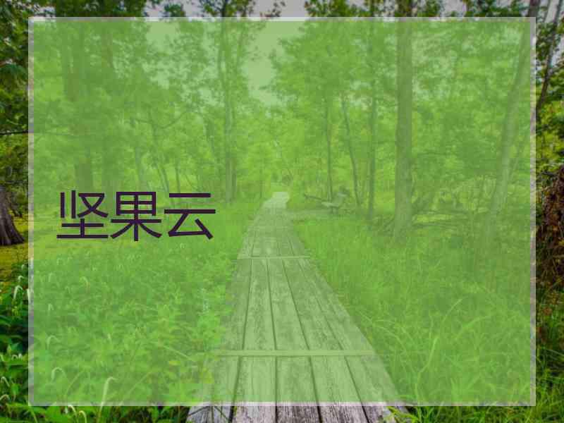 坚果云