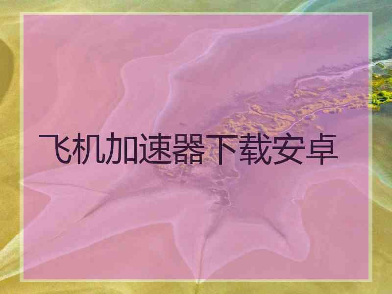 飞机加速器下载安卓