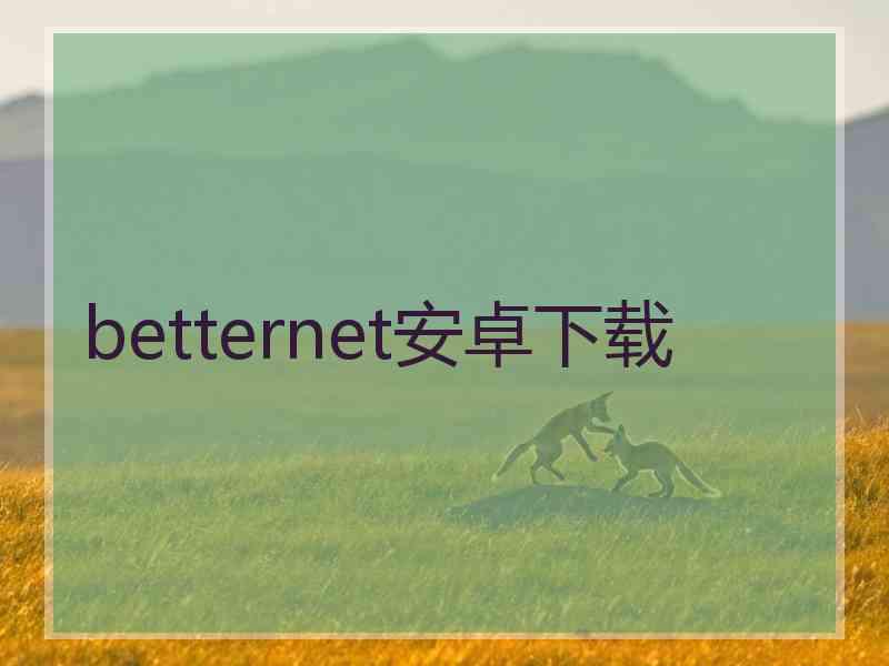 betternet安卓下载