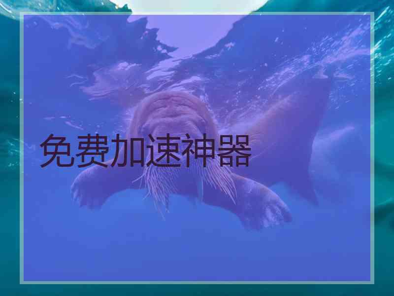免费加速神器