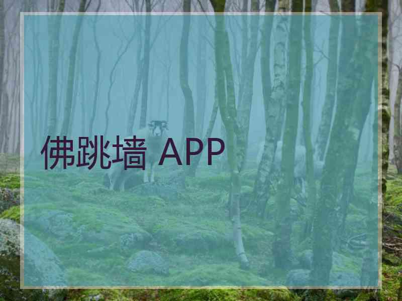 佛跳墙 APP