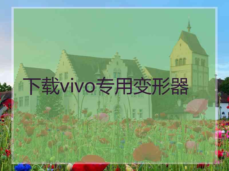 下载vivo专用变形器