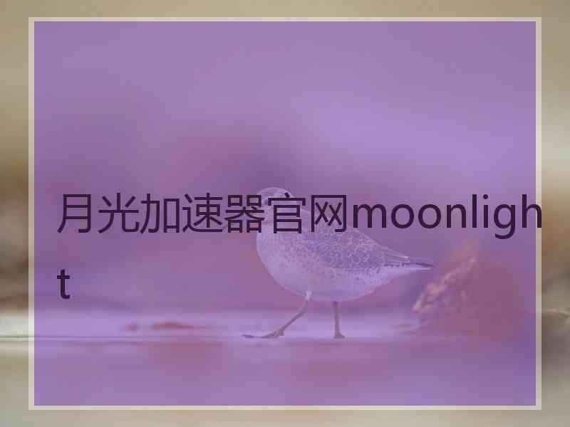 月光加速器官网moonlight