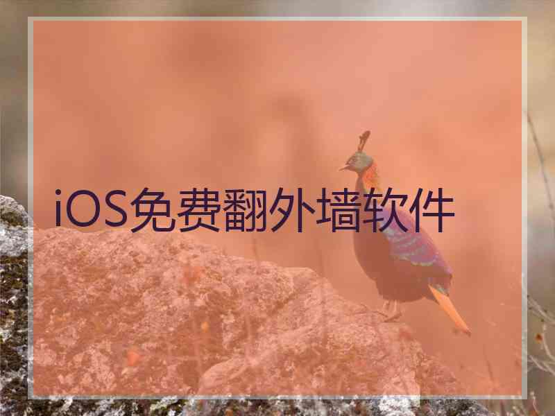 iOS免费翻外墙软件