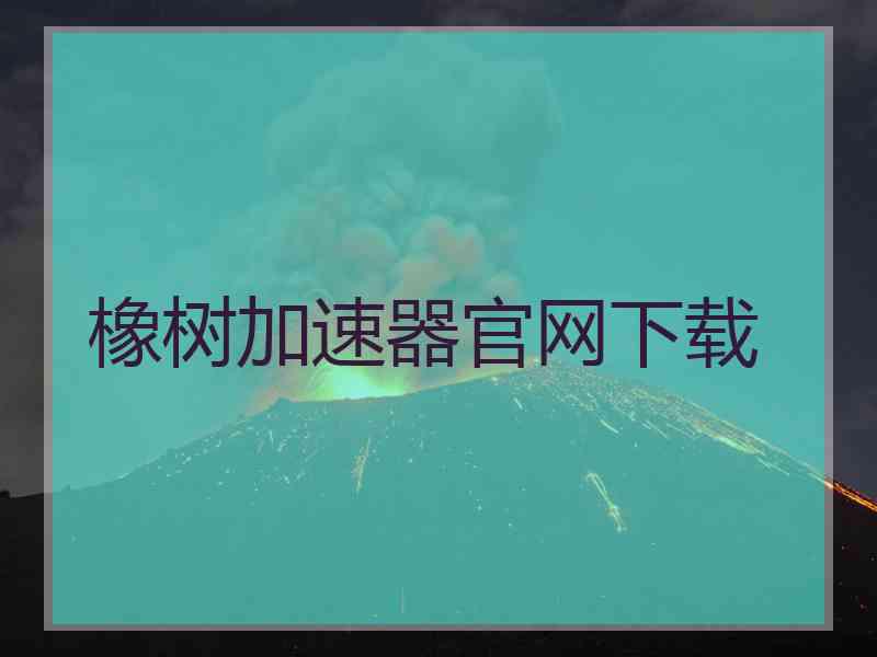 橡树加速器官网下载