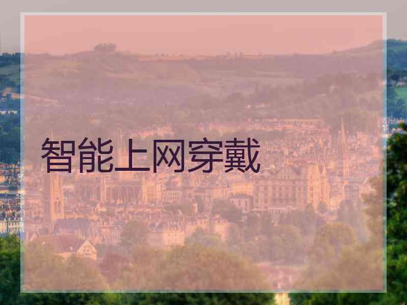 智能上网穿戴