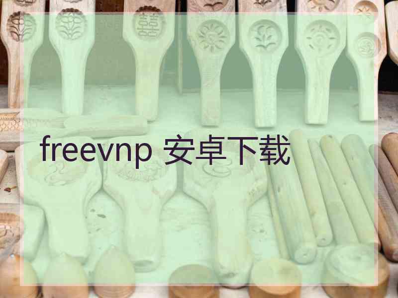 freevnp 安卓下载