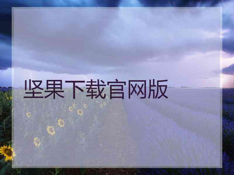 坚果下载官网版