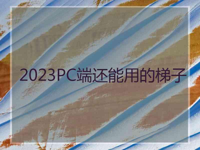 2023PC端还能用的梯子