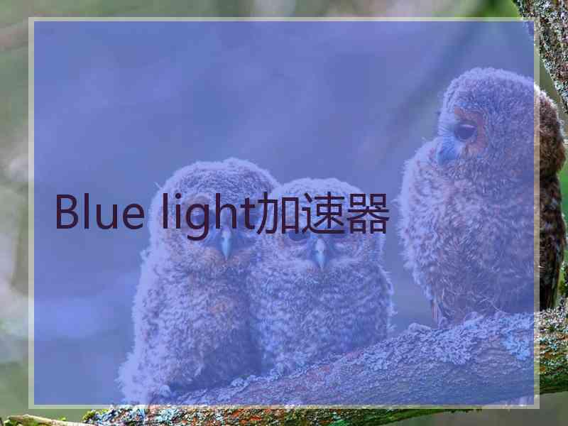 Blue light加速器