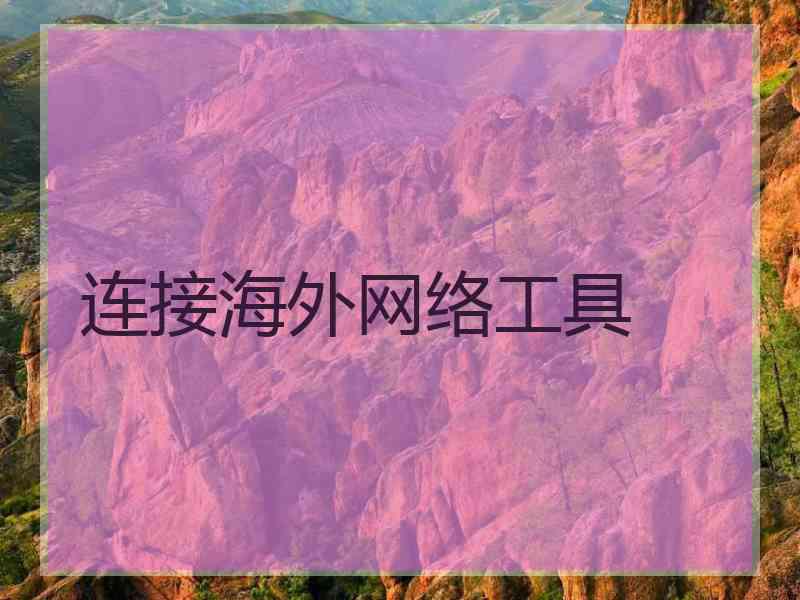 连接海外网络工具