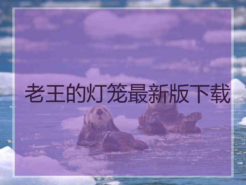 老王的灯笼最新版下载
