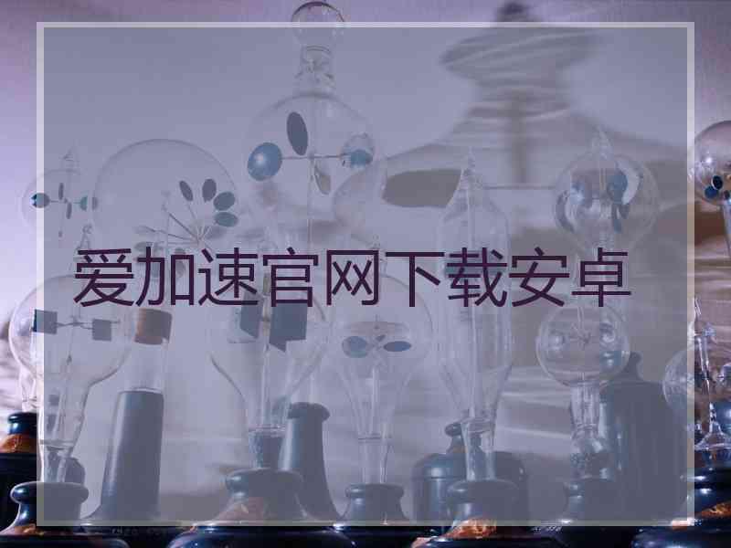 爱加速官网下载安卓