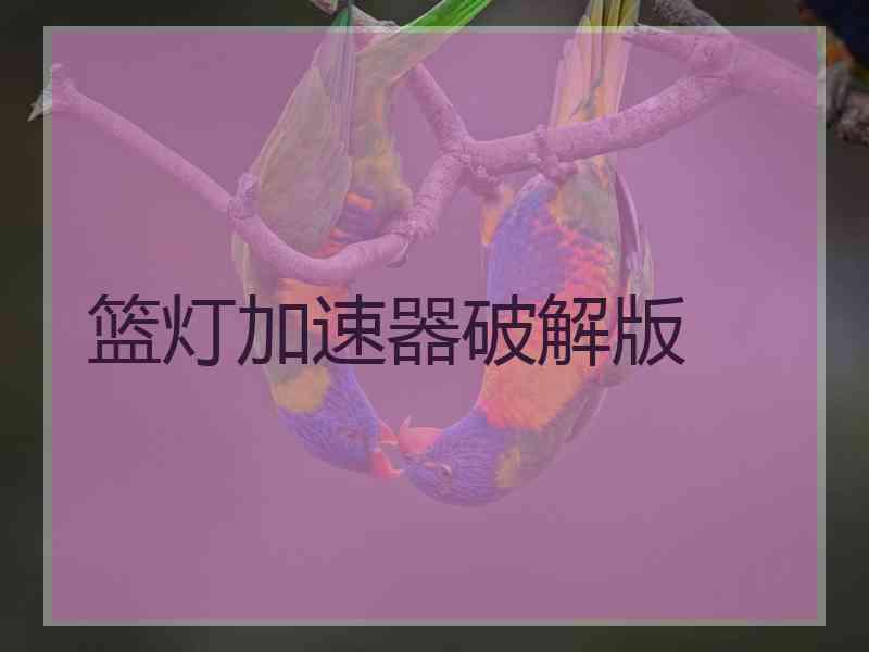 篮灯加速器破解版