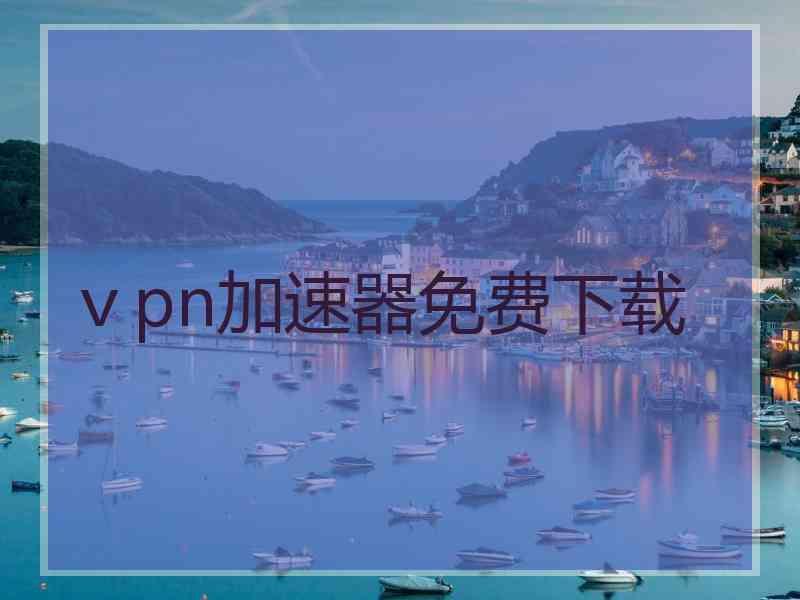ⅴpn加速器免费下载
