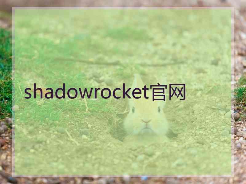 shadowrocket官网