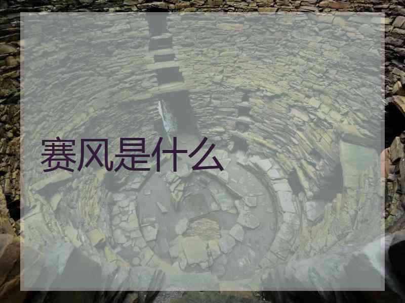 赛风是什么