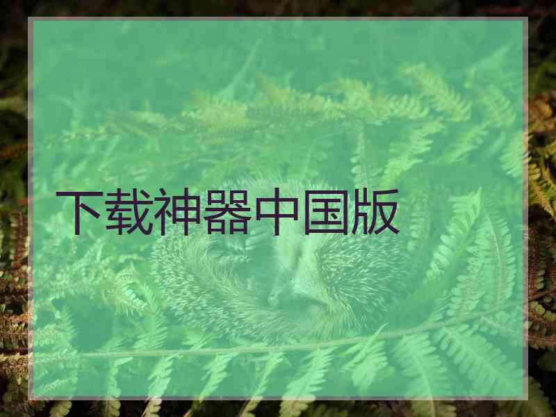 下载神器中国版