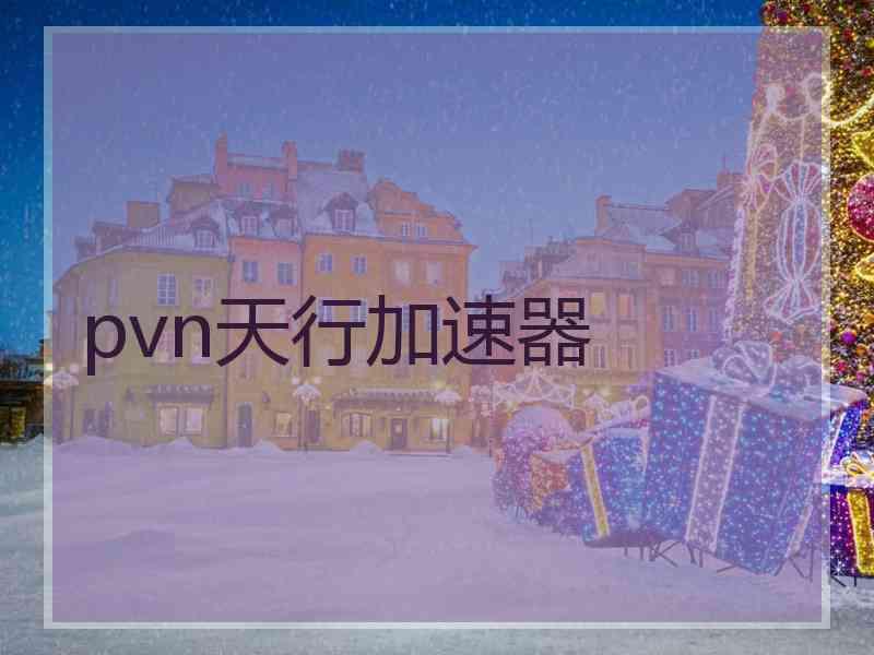 pvn天行加速器