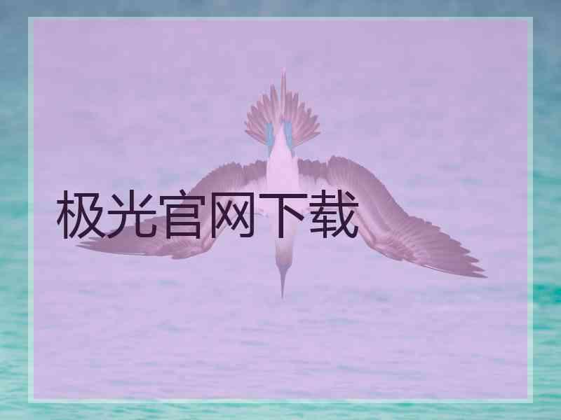 极光官网下载