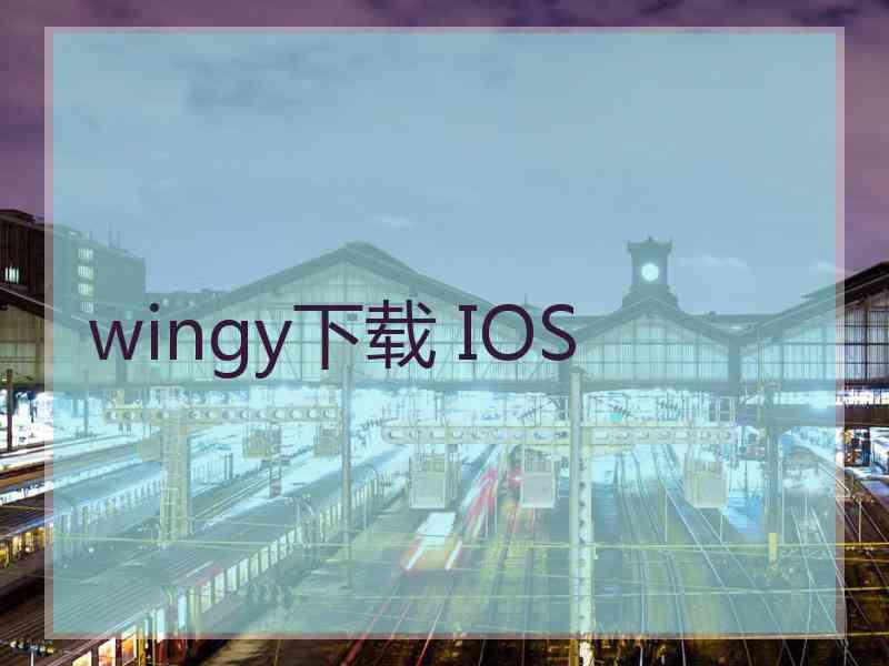 wingy下载 IOS