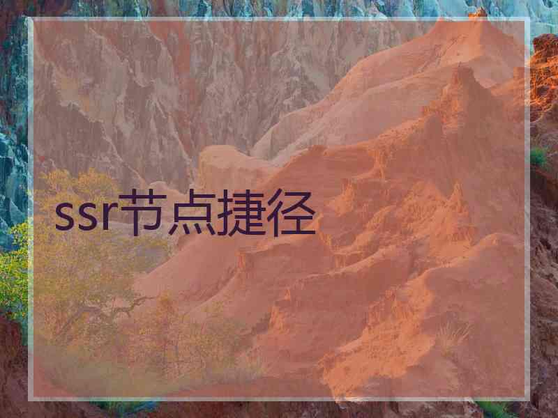 ssr节点捷径